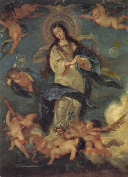 Jose Antolinez Ou Lady of the Immaculate Conception oil painting picture